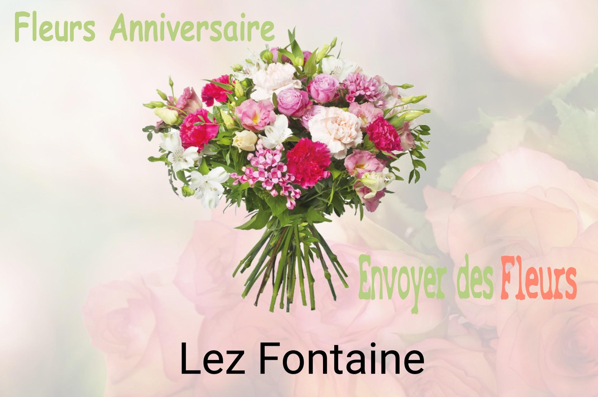 Bouquet de fleurs d’anniversaire livré à Lez-Fontaine