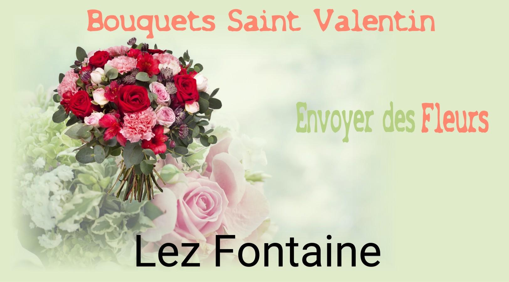 Roses de Saint-Valentin livrées à Lez-Fontaine